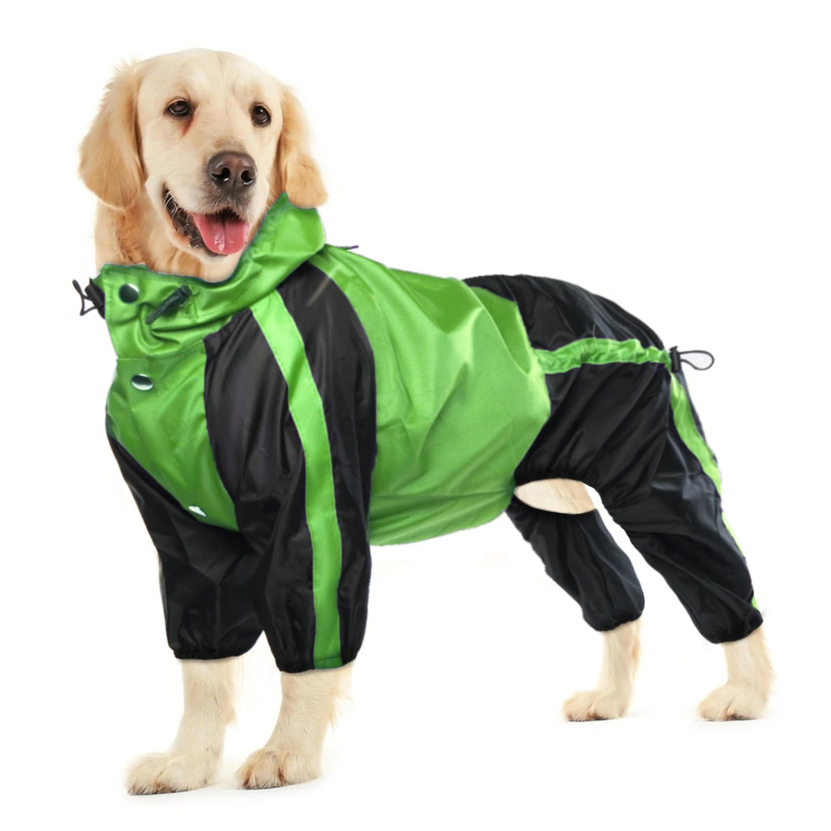 OUOBOB imperméable pour chien capuche pour rester au sec lors des sorties
