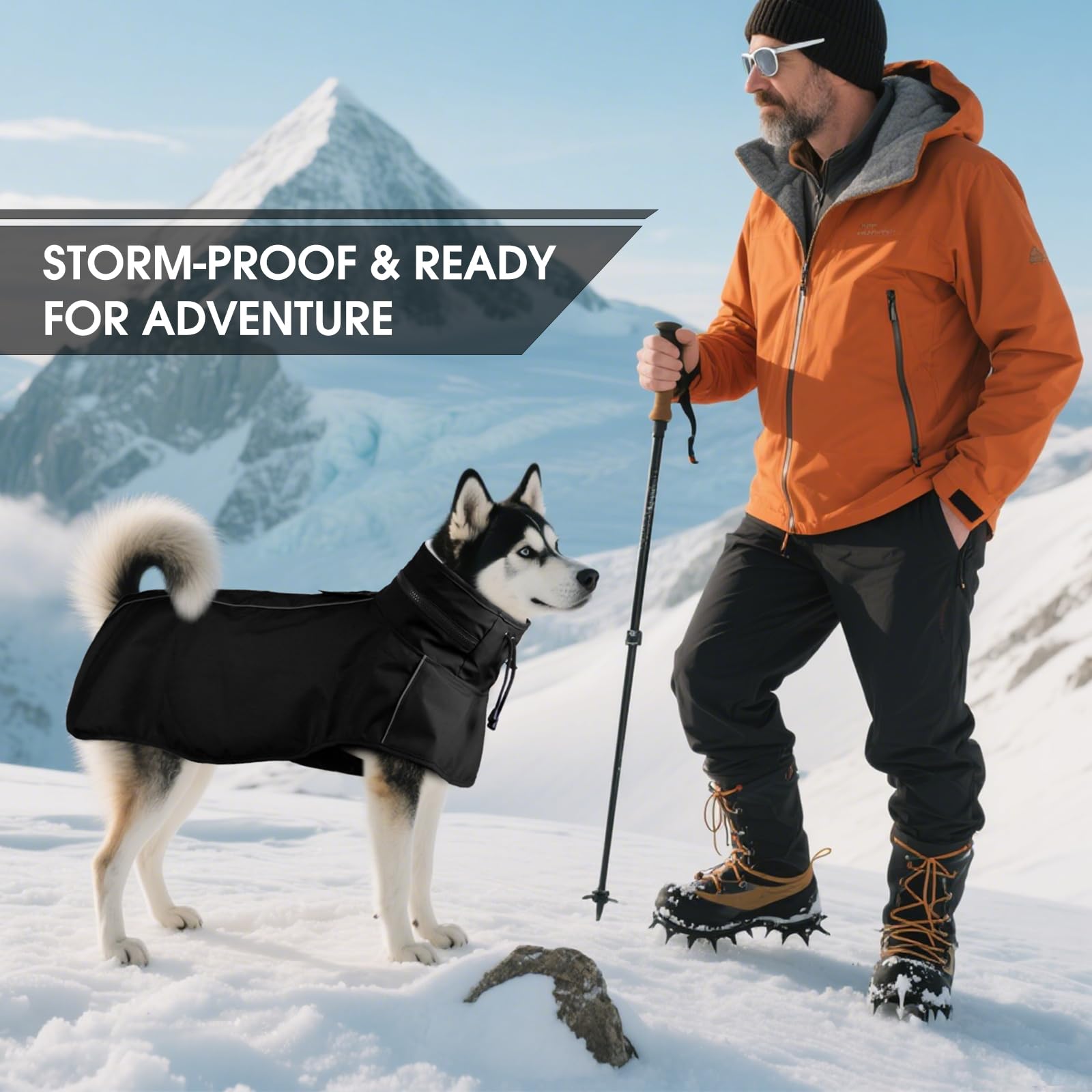 OUOBOB manteau imperméable, parfait pour sorties pluvieuses et temps froid en extérieur.
