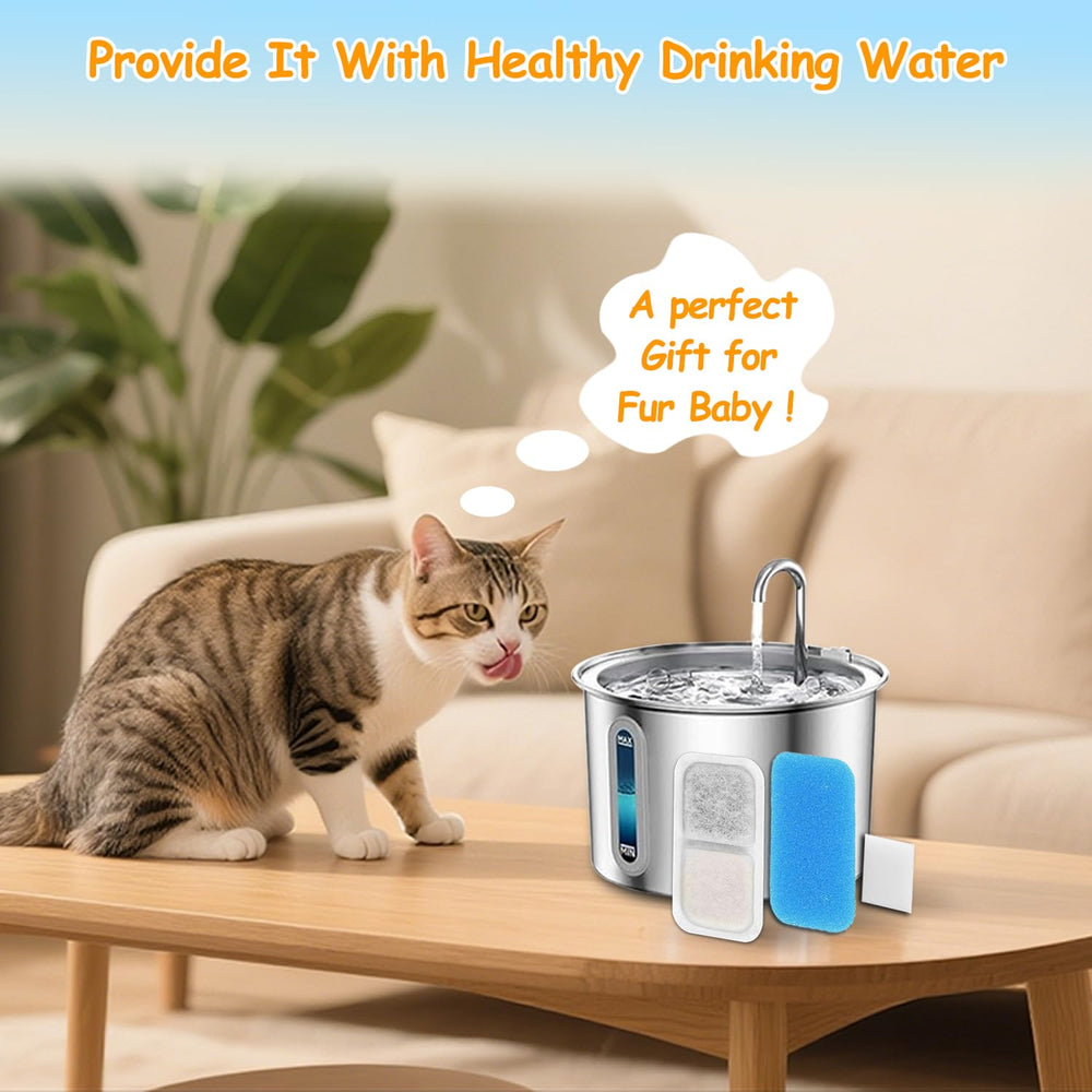 Oupuses PWF001 – solution durable et économique pour l'hydratation des chats