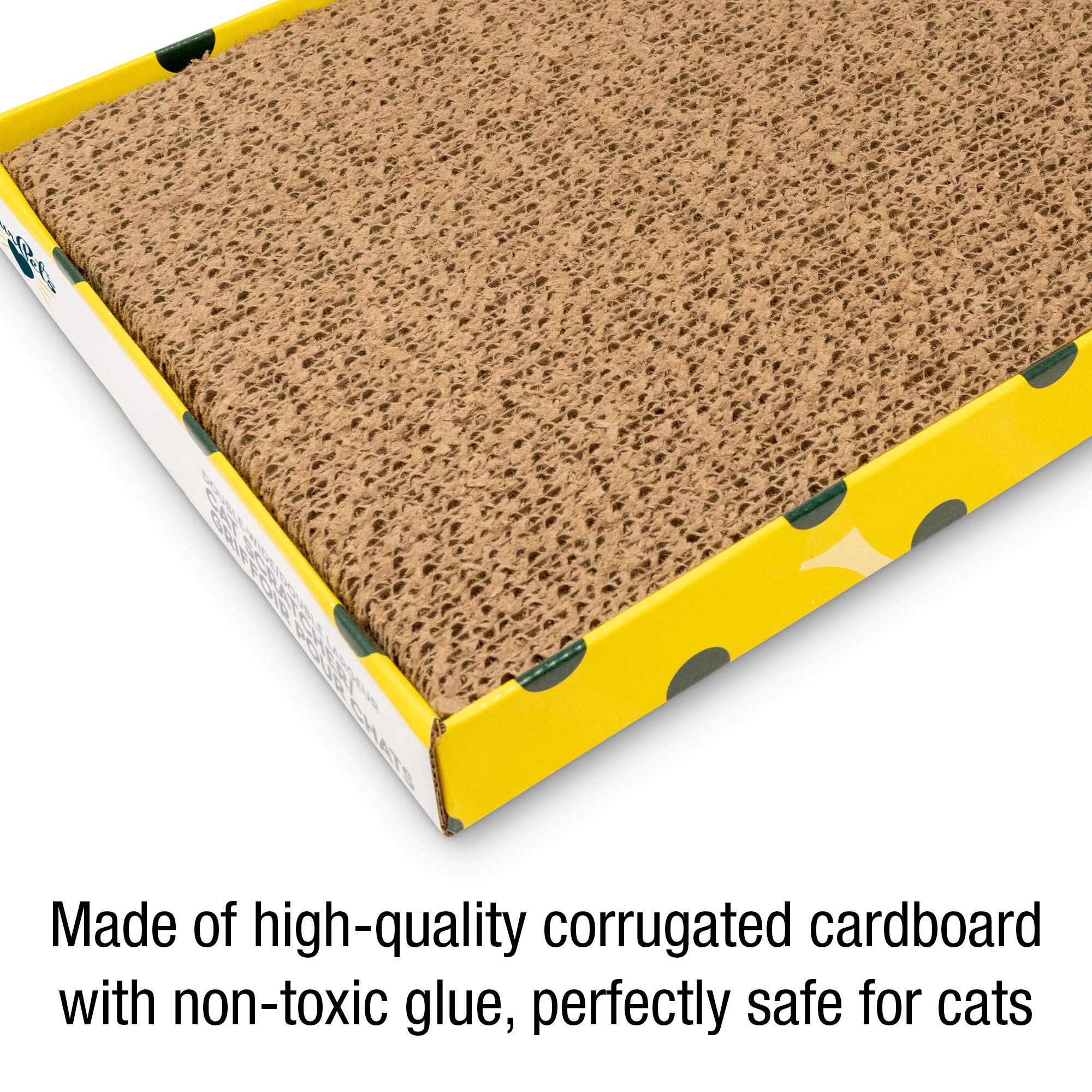Our Pets Cosmic Cat Scratcher – carton durable favorisant un griffage fiable