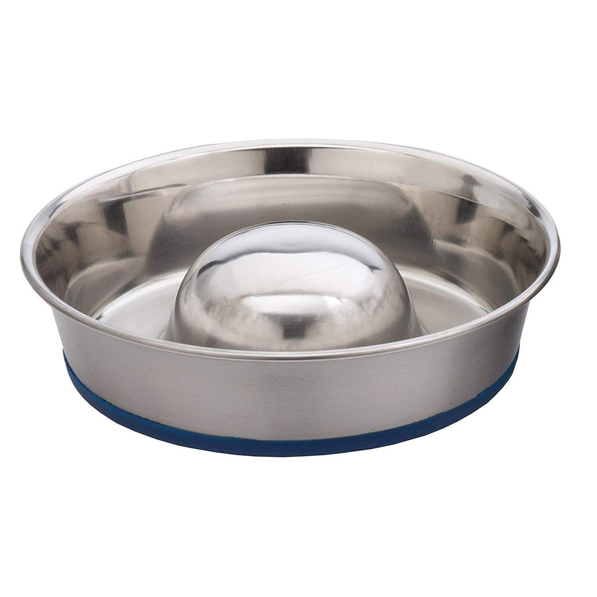 Bol OurPets DuraPet alimentation lente argenté pour une dégustation mesurée