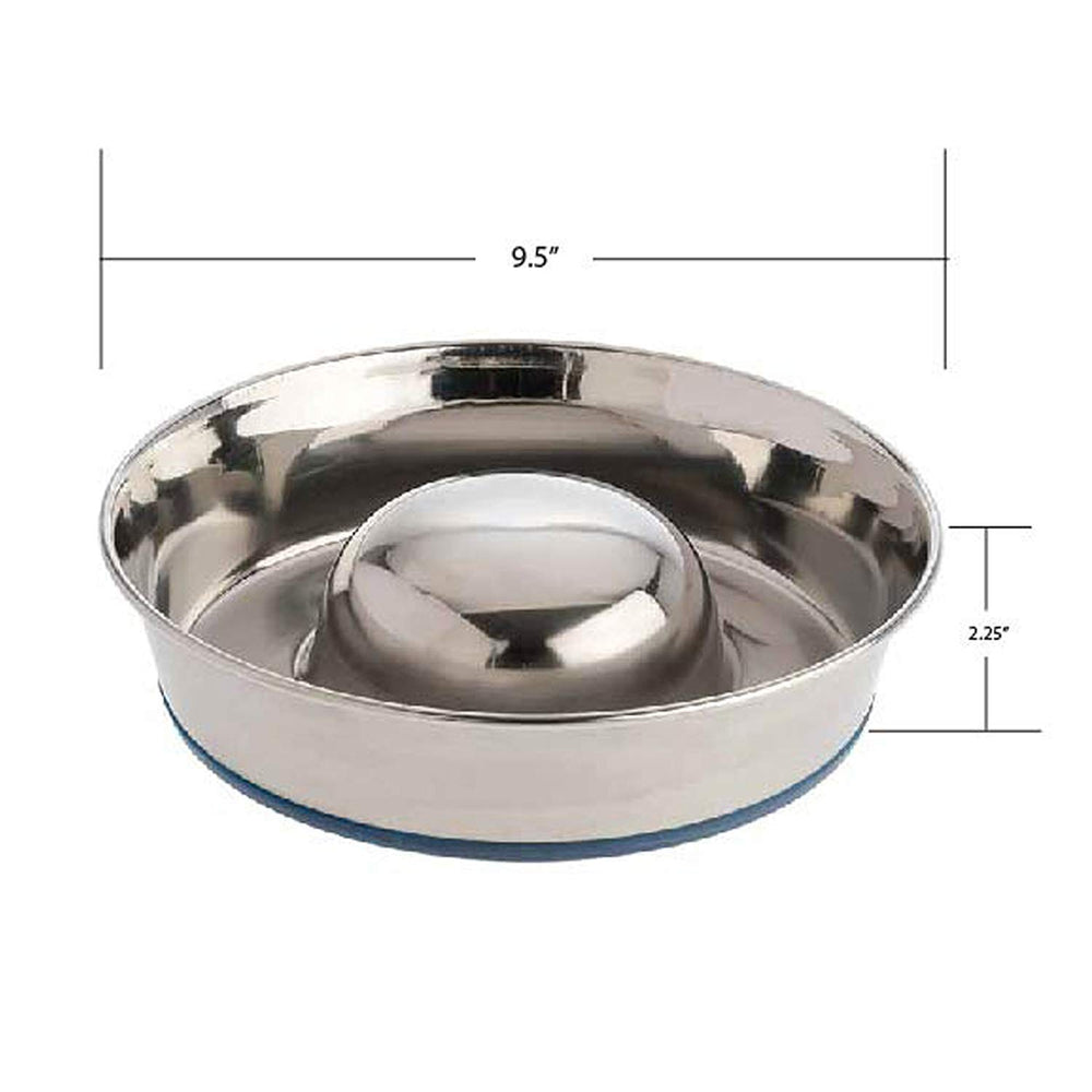 Bol OurPets DuraPet lave vaisselle argent contemplation nettoyage facile