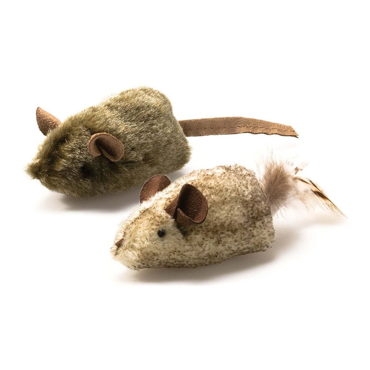 Our Pets Play-N-Squeak: deux souris réalistes pour stimuler la chasse pendant le jeu.