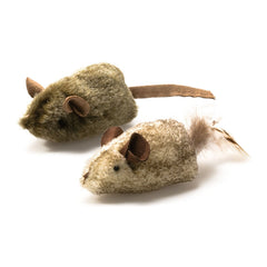 Our Pets Play-N-Squeak: deux souris réalistes pour stimuler la chasse pendant le jeu.