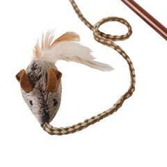 OurPets Play-N-Squeak: son d'oiseau réel déclenchant l'attaque ludique.