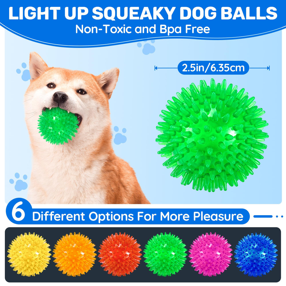 Ousiya boule lumineuse à pointes bleue, idéale pour lancer et récupérer au crépuscule.
