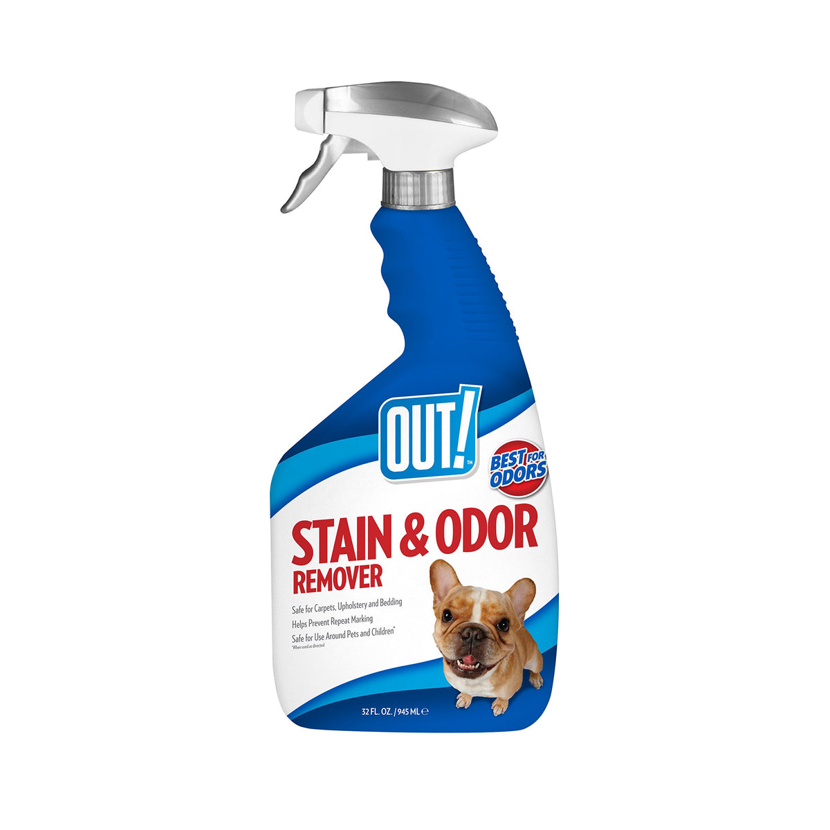 OUT! Nettoyant taches animaux sur tapis et sols élimine taches et odeurs.