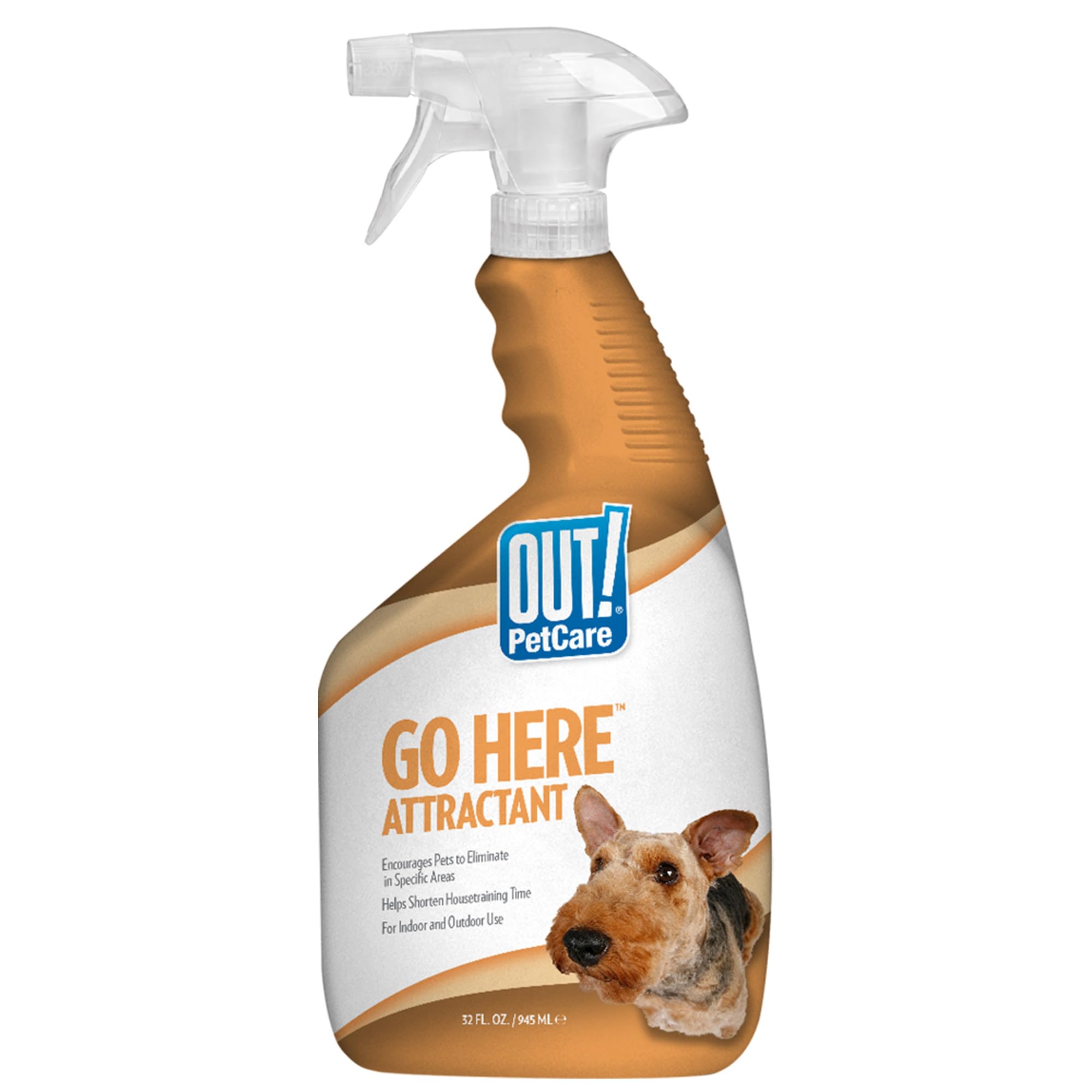 OUT! Bouteille 32oz du spray d’entraînement pour propreté canine.