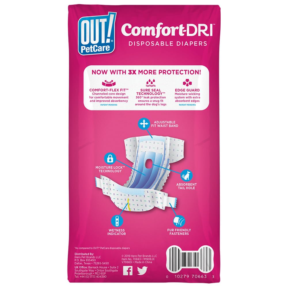 OUT! Petcare couches-pour-chien femelle utilisation-quotidienne polyvalente
