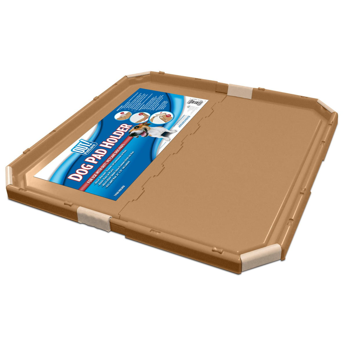 OUT! PetCare support-tapis apprentissage 21x21: maintien stable et propreté assurée.