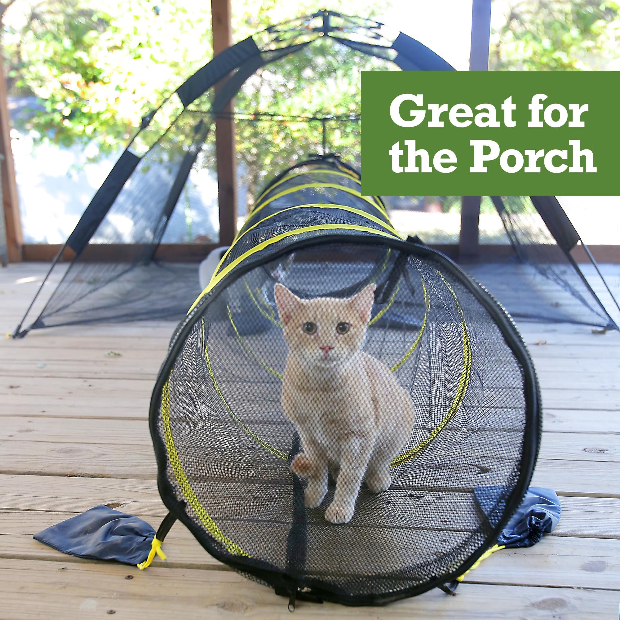 Outback Jack Tente chat portable: léger et facile à transporter lors des déplacements.
