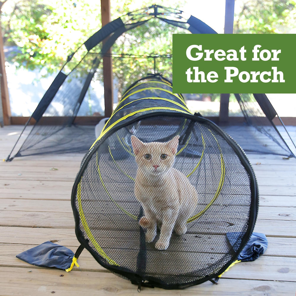 Outback Jack Tente chat portable: léger et facile à transporter lors des déplacements.