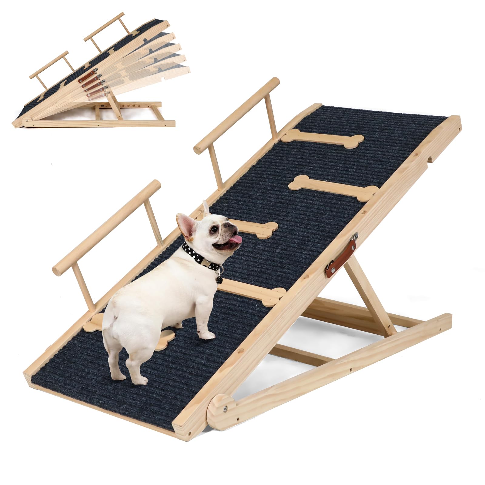 Rampe Outdoor Diamond pour lit ouverte, accès plus sûr pour votre chien