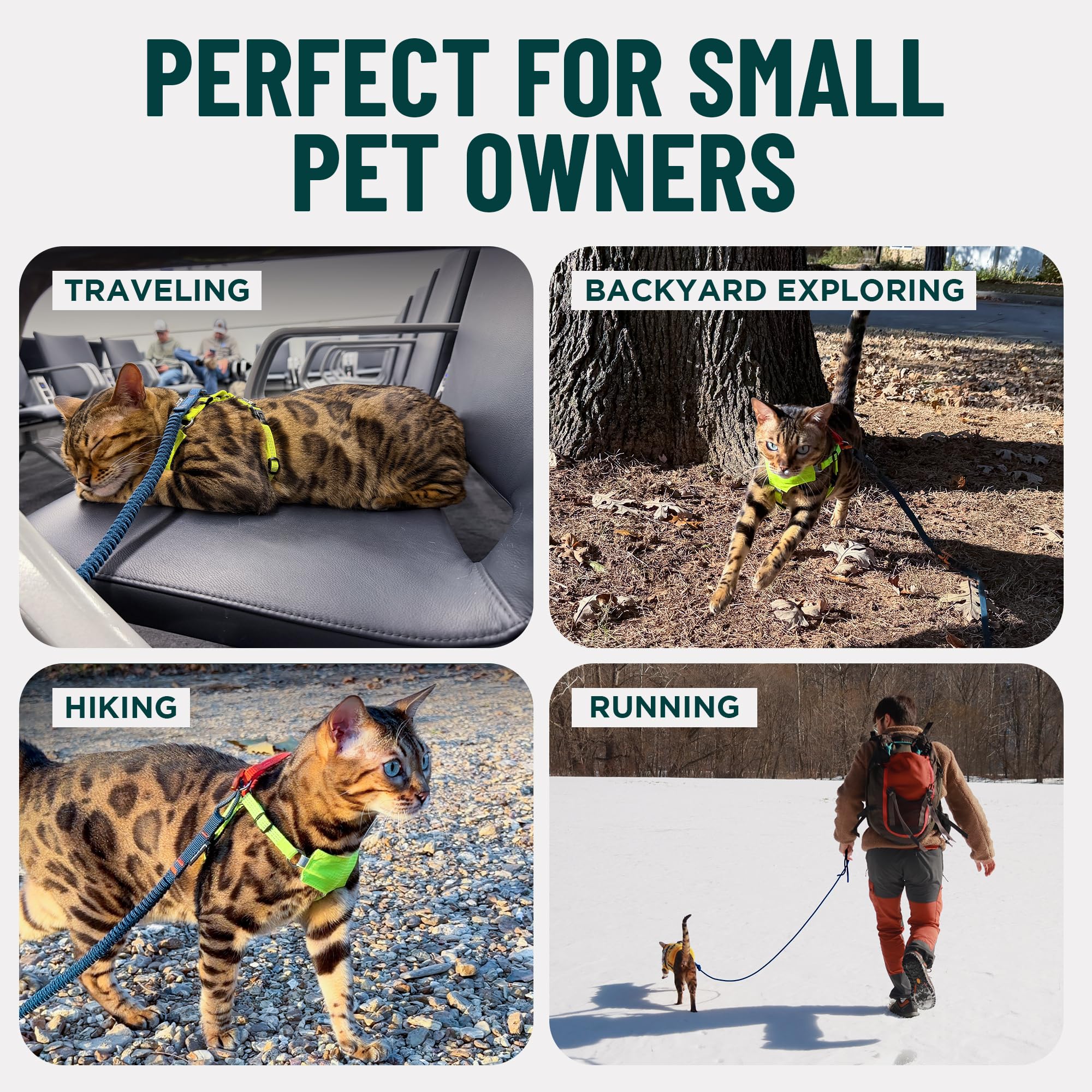 OutdoorBengal Kushma – utilisation mains libres avec ceinture pratique.