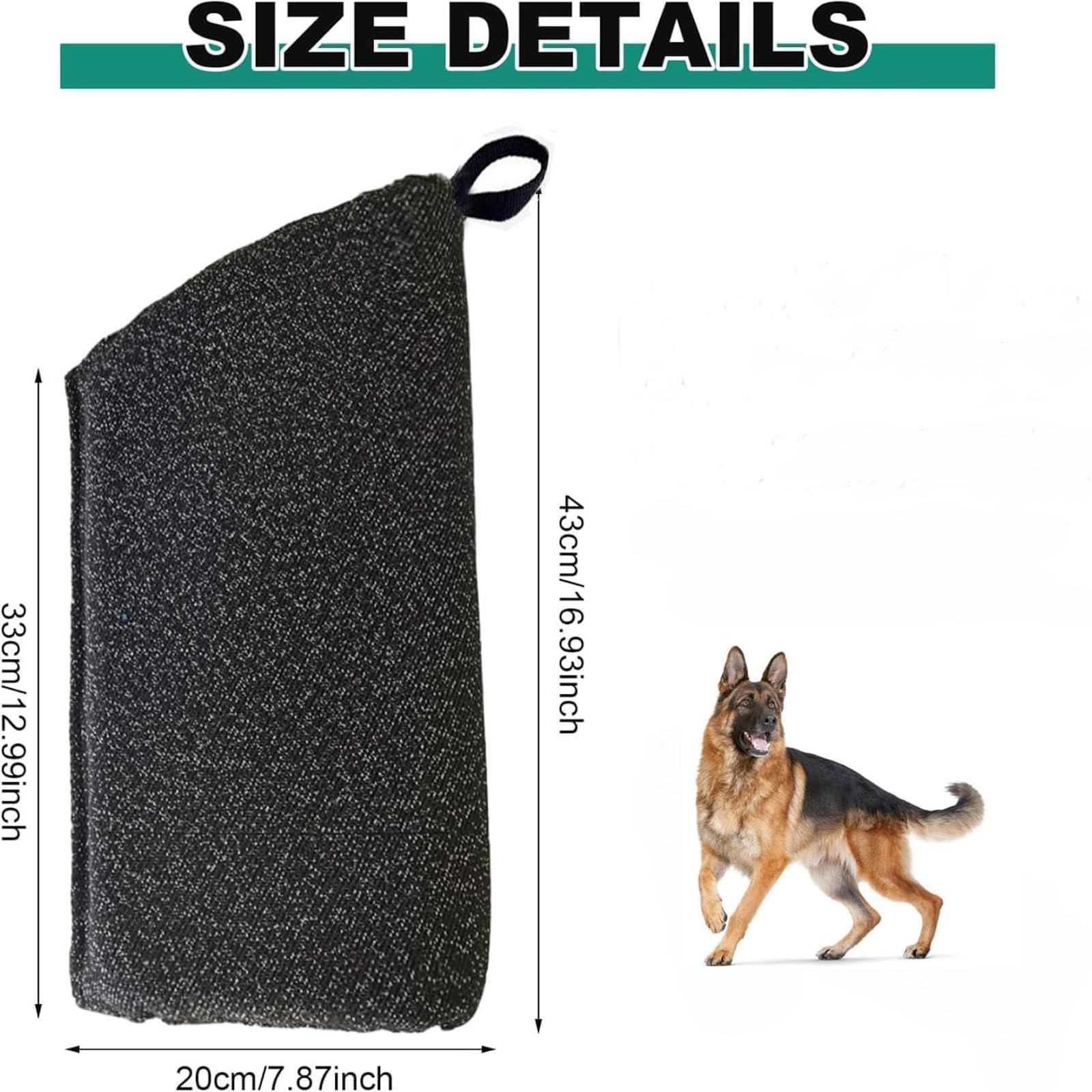 Outdoorigo Protection complète: sécurité du bras pour les séances de morsure contrôlée