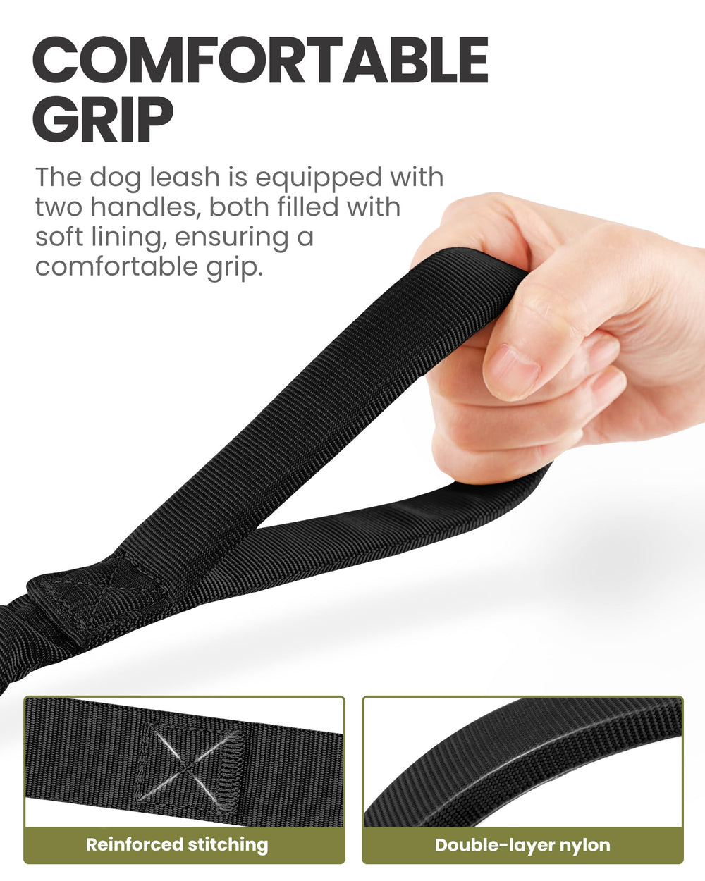 OutdoorMaster longe-bungee-360-attache-metal: connexion securisee lors des sorties.