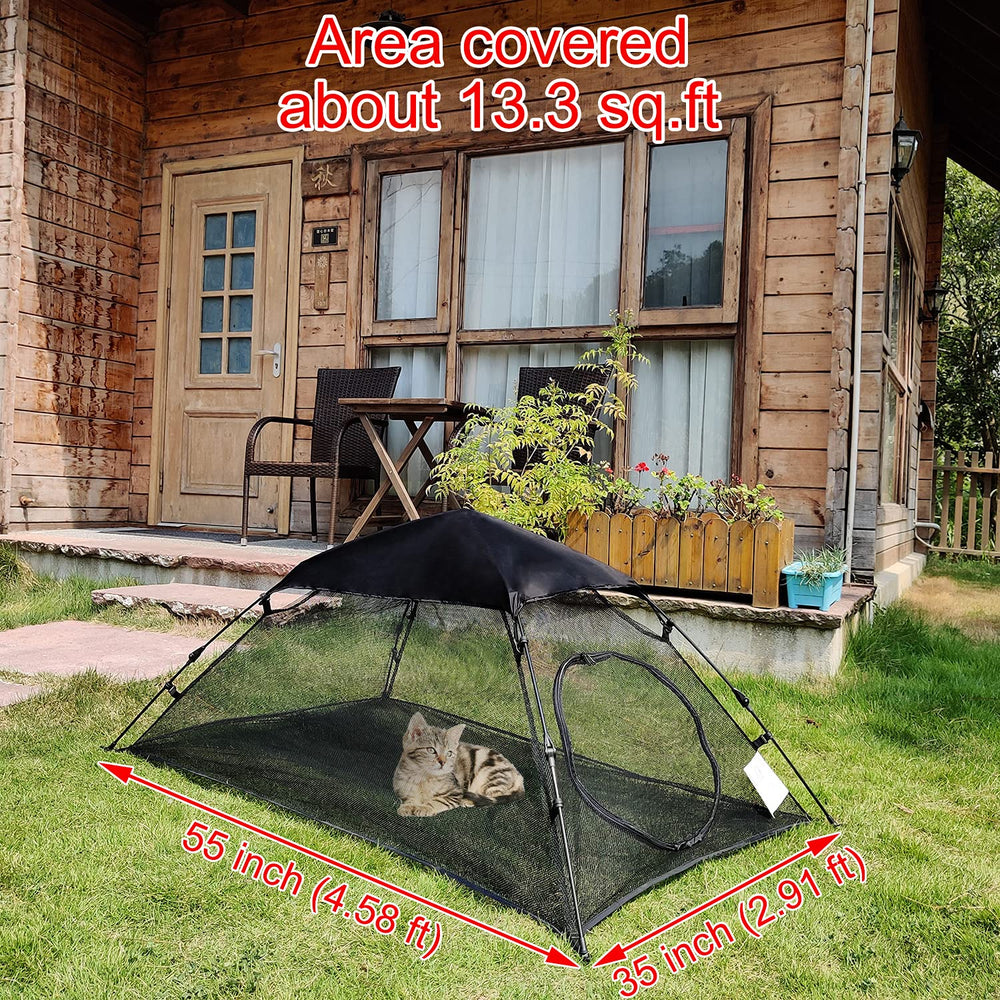 OUTINGPET AICHIFAN Mini Tente — dimensions 55x35 pouces pour plus d'espace