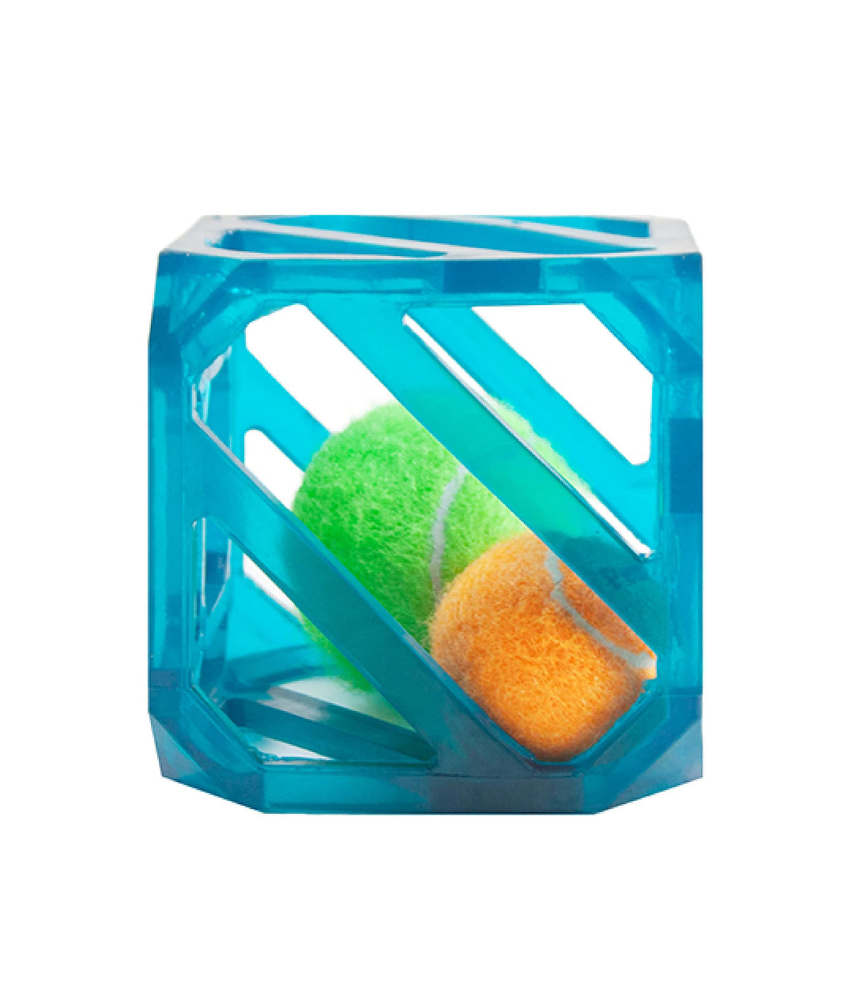 Outward Hound Puzzle Cube : cage en caoutchouc stimulant mentalement le chien