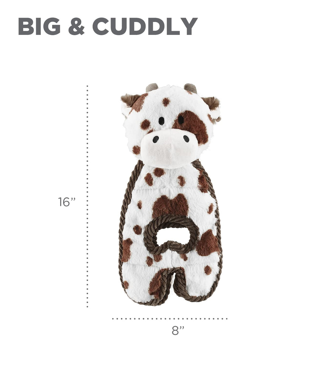 Outward Hound peluche vache doux confort sur le canapé
