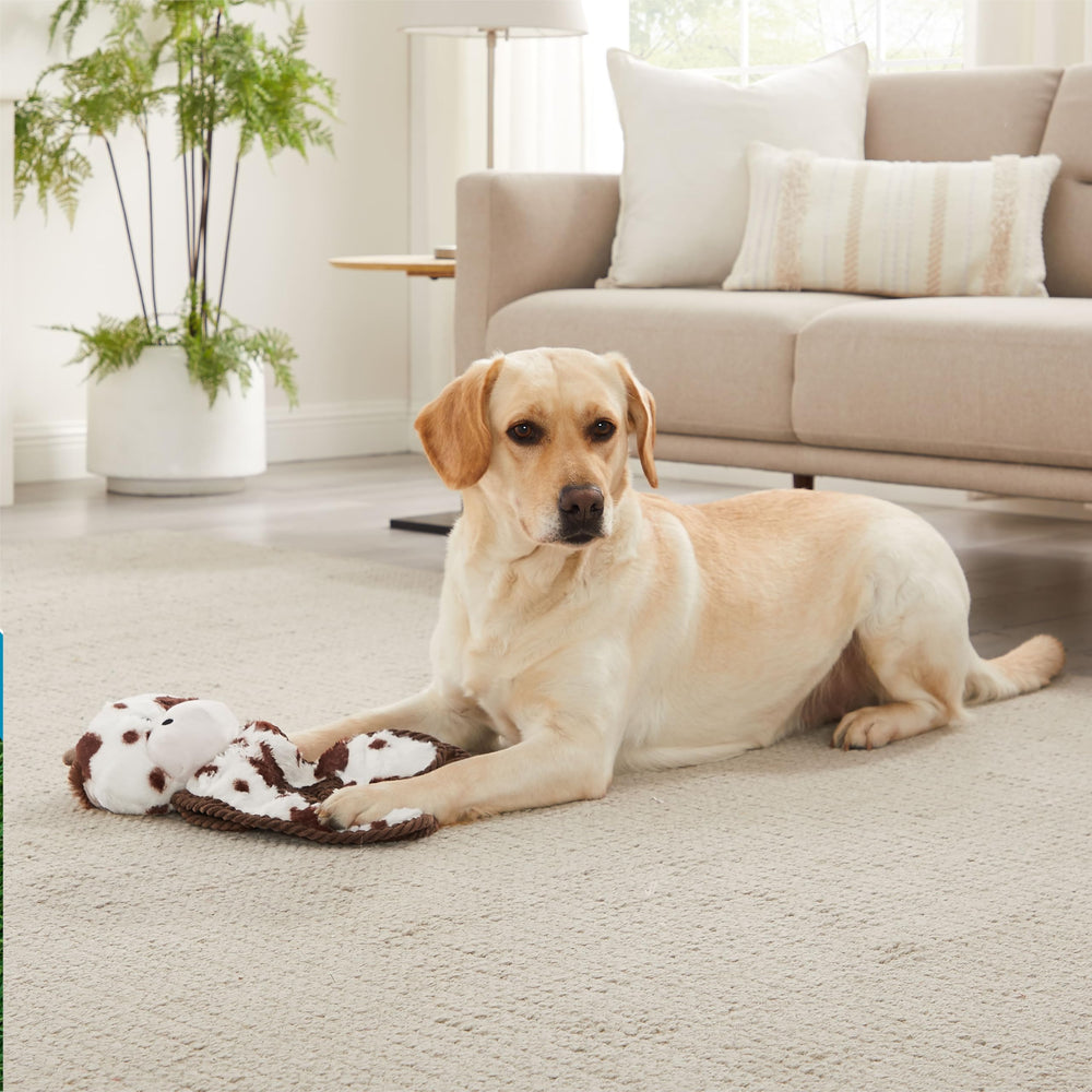 Outward Hound peluche vache texture corduroy douce pour chien