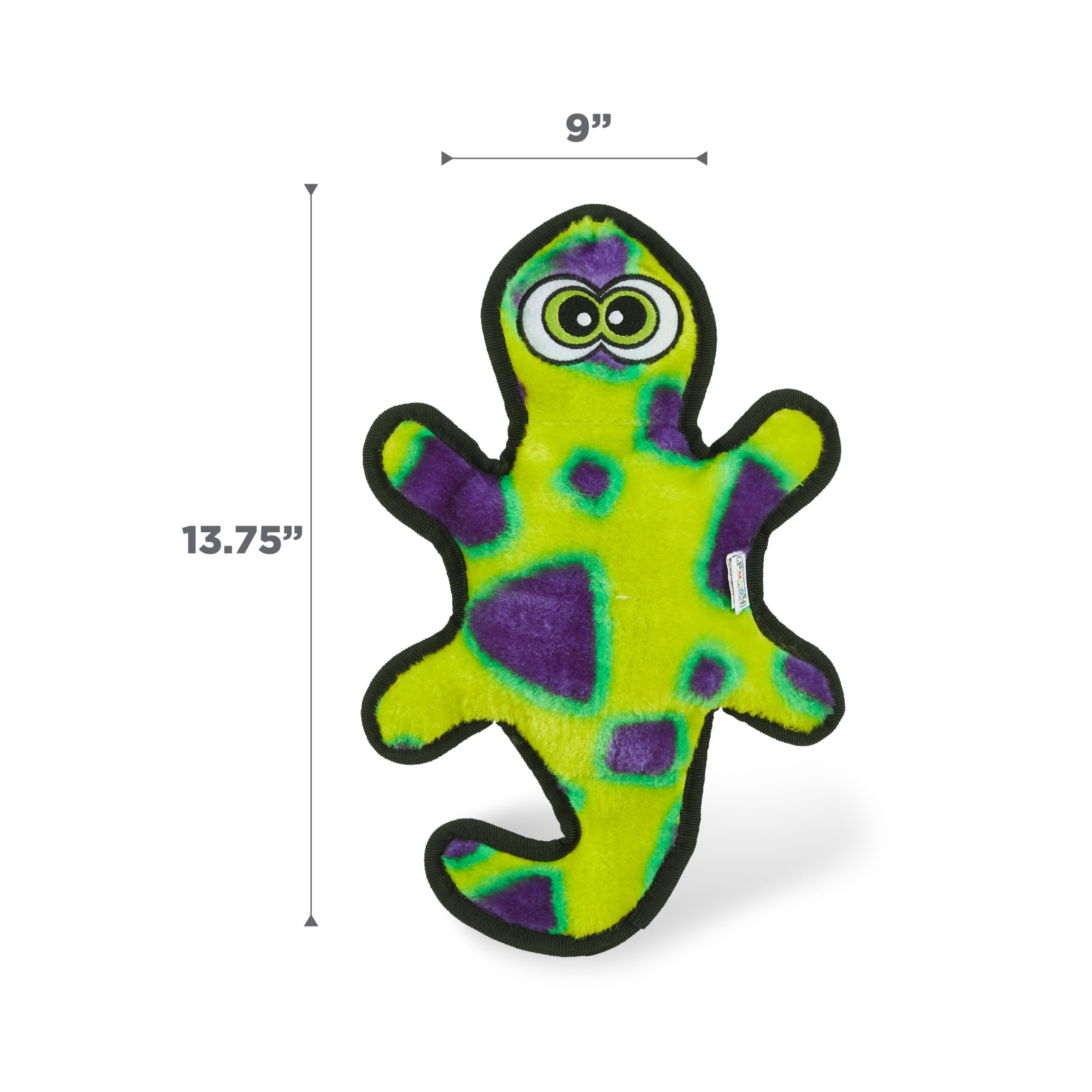 Outward Hound Durablez Gecko, design multicolore, attractif visuellement et agréable à manipuler