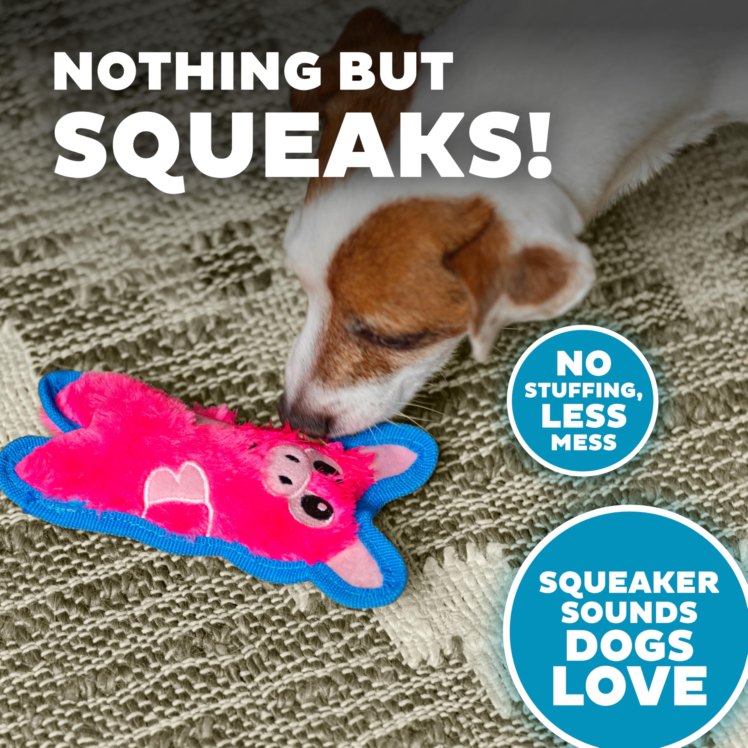 Outward Hound Durablez Minis, couture robuste et intérieur K-9 TUFF GUARD.