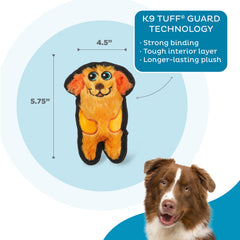 Outward Hound Durablez Minis avec gros couineur intérieur pour stimulation auditive