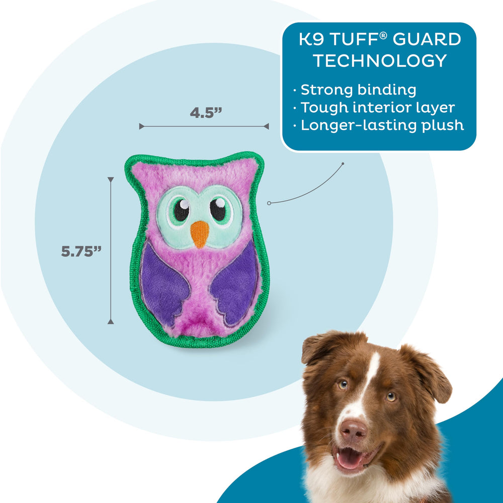 Outward Hound Durablez Minis design sans bourrage pour jeux propres.