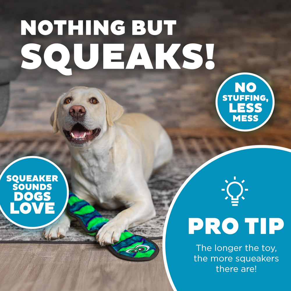 Outward Hound Durablez serpent géant, construction solide pour chiens énergiques.