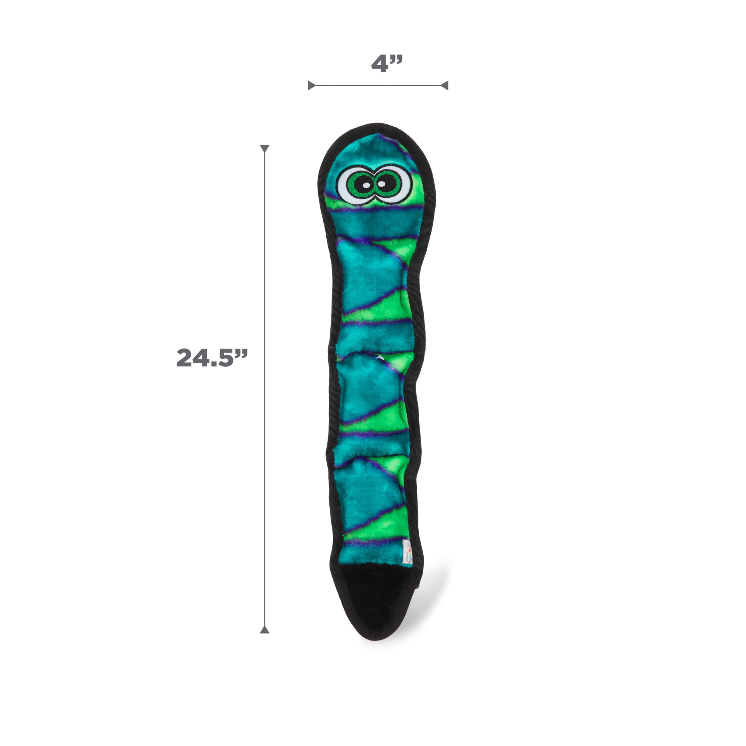 Outward Hound Durablez serpent géant, jouet interactif et durable pour chiens actifs.
