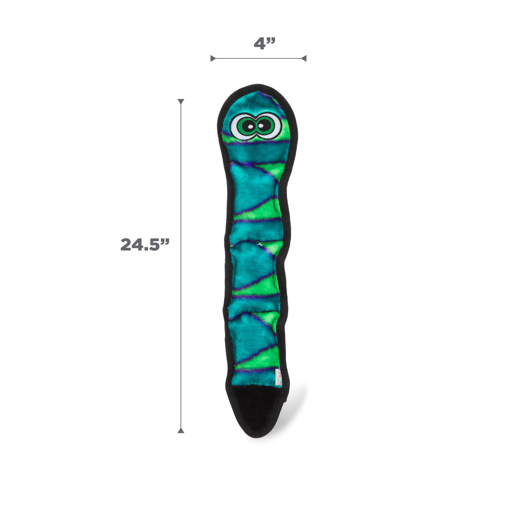 Outward Hound Durablez serpent géant, jouet interactif et durable pour chiens actifs.