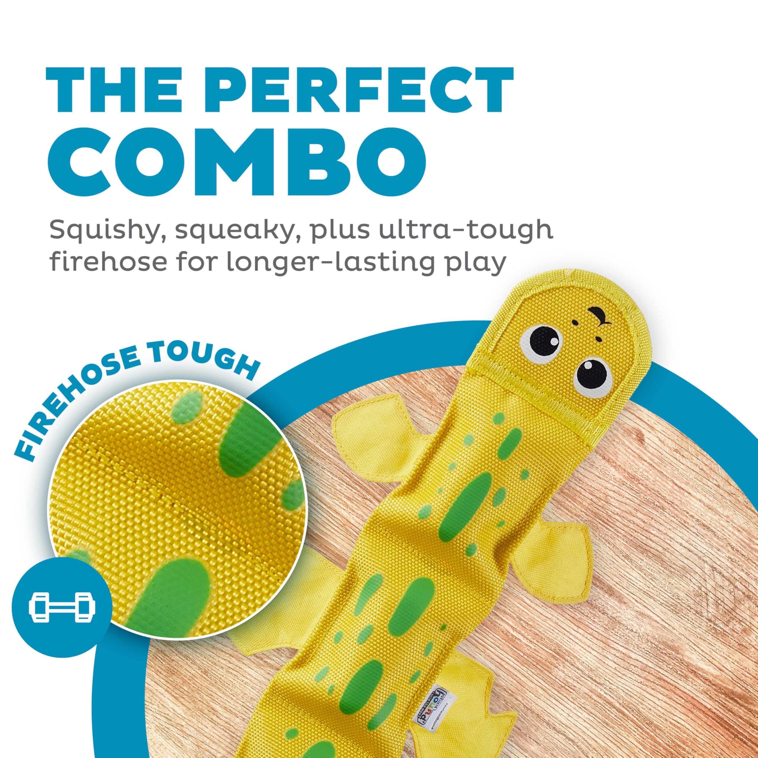 Outward Hound Fire Biterz peluche résistante, idéale pour les jeux de tirage