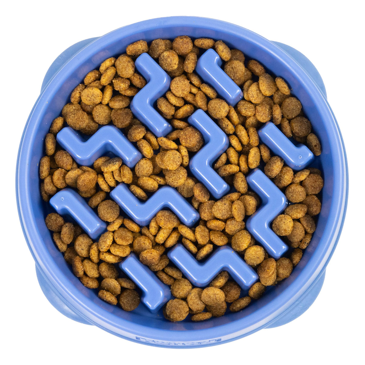 Bol lent moyen Outward Hound, 2 tasses, ralentit l’alimentation des chiens et chats.