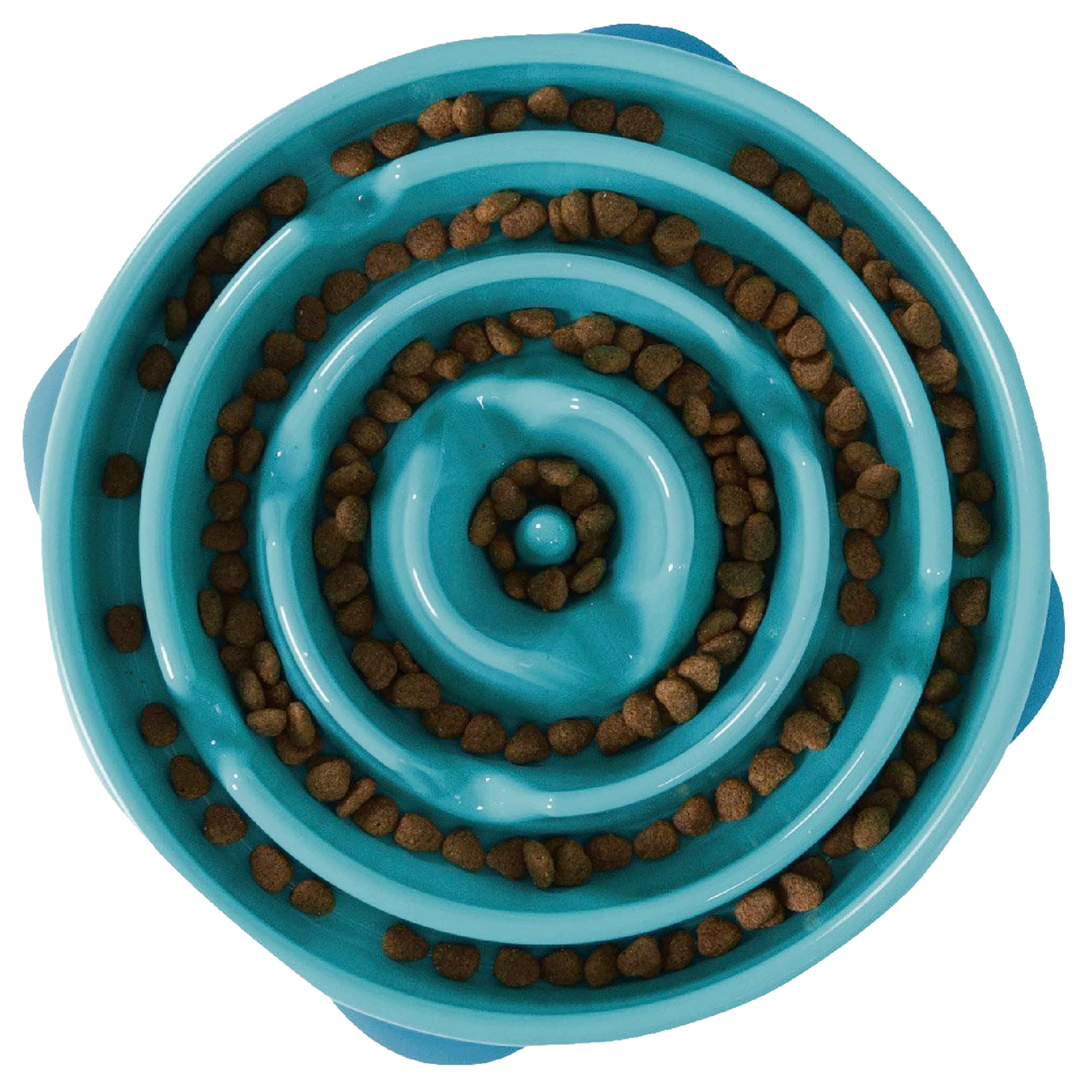 Outward Hound Fun Feeder Slo Bowl, motif 4-tasses, repas plus lent.
