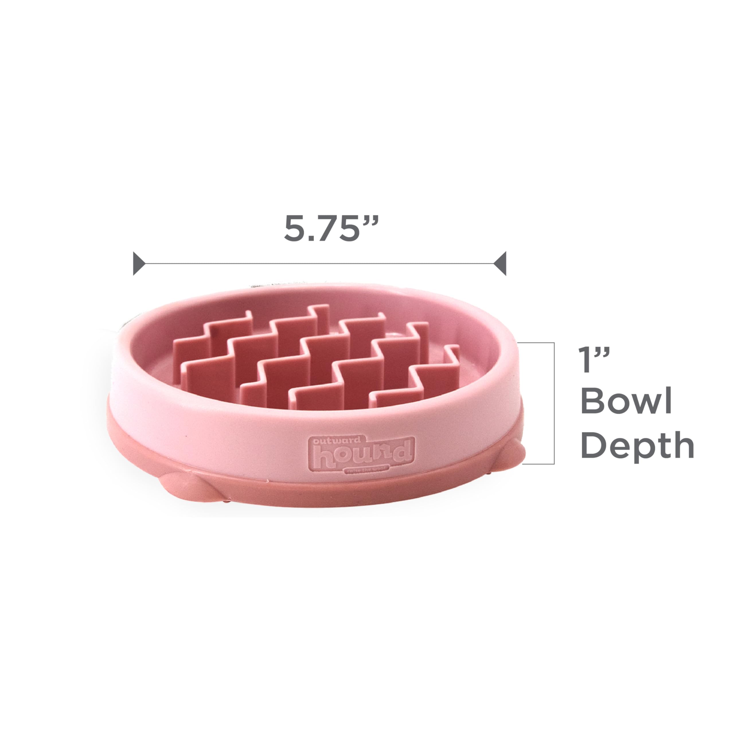 Outward Hound Fun Feeder Slo Bowl pour petits chiens et chats, confort et contrôle.