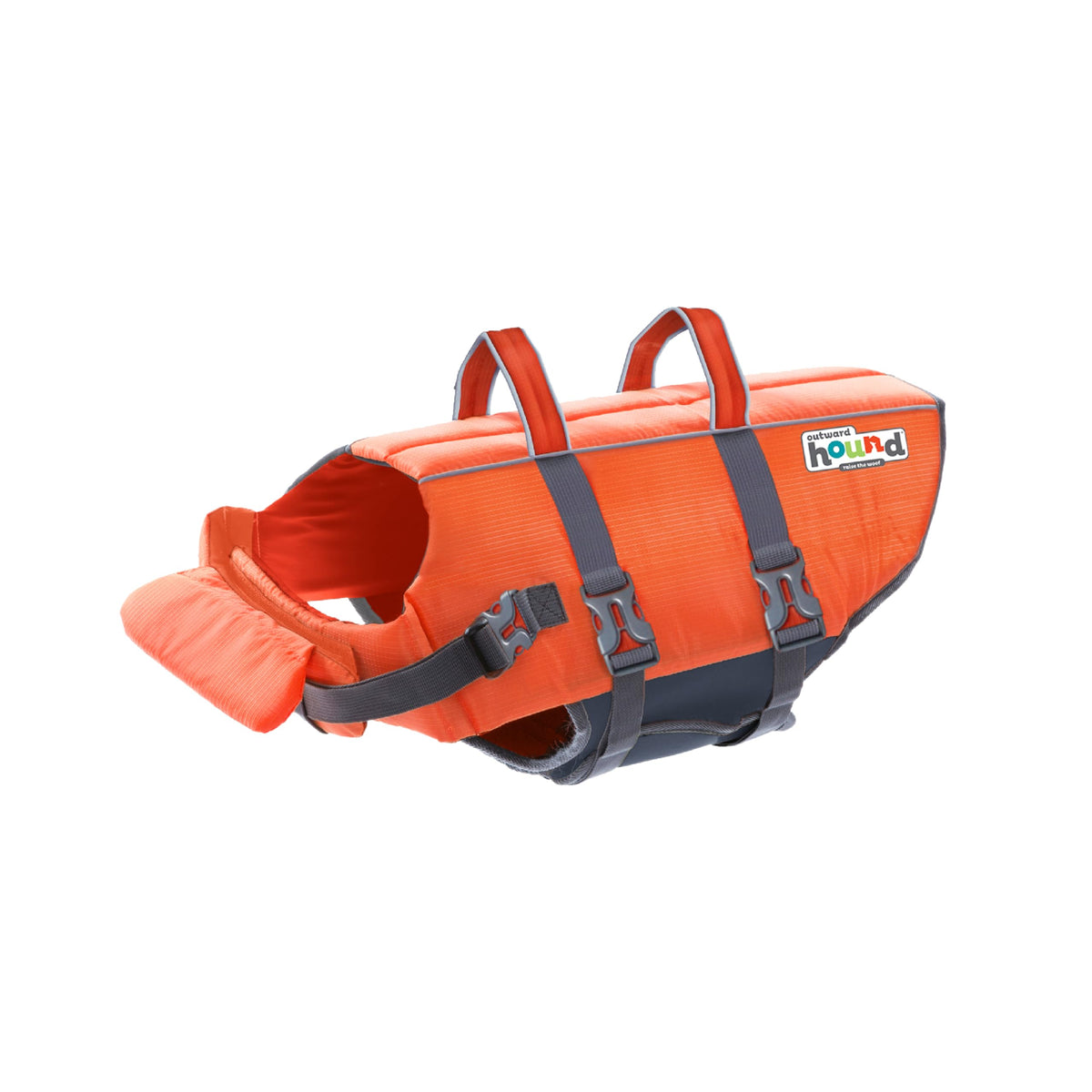 Outward Hound Granby Splash: gilet chien orange, sécurité visible lors des balades nautiques.