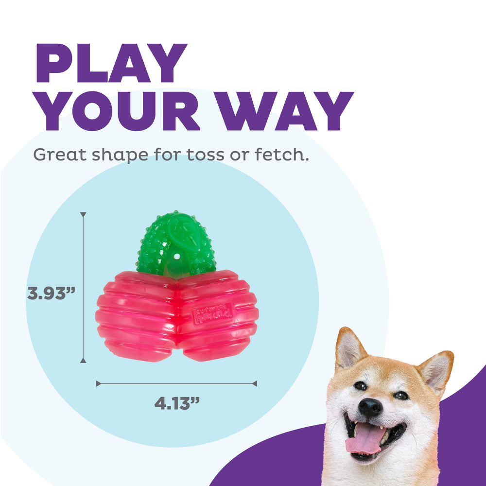 Outward Hound Gummiez cerises, senteur cerise attire l'attention et stimule le léchage.
