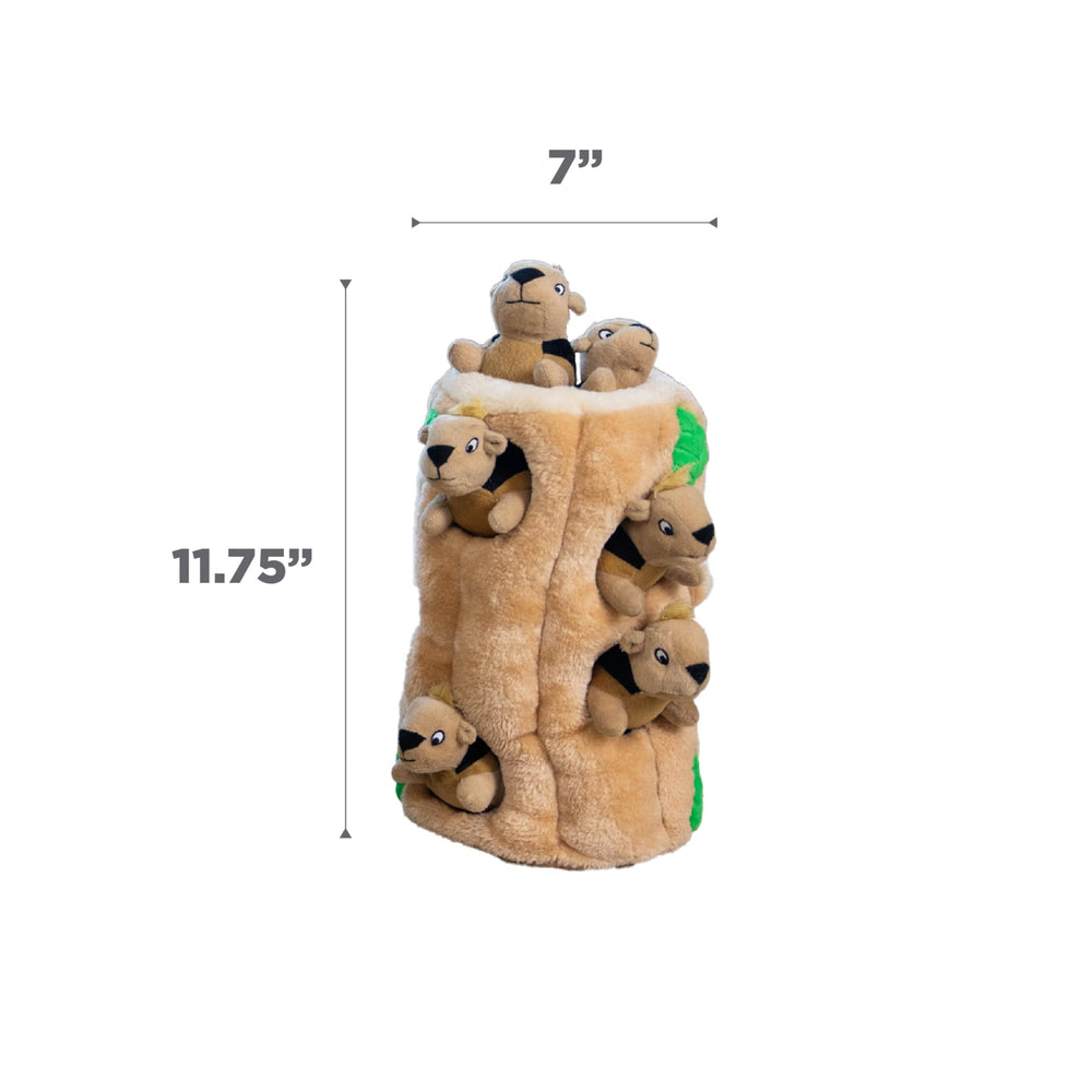 Outward Hound Hide-A-Squirrel, écuireuils amovibles pour remplacement facile.