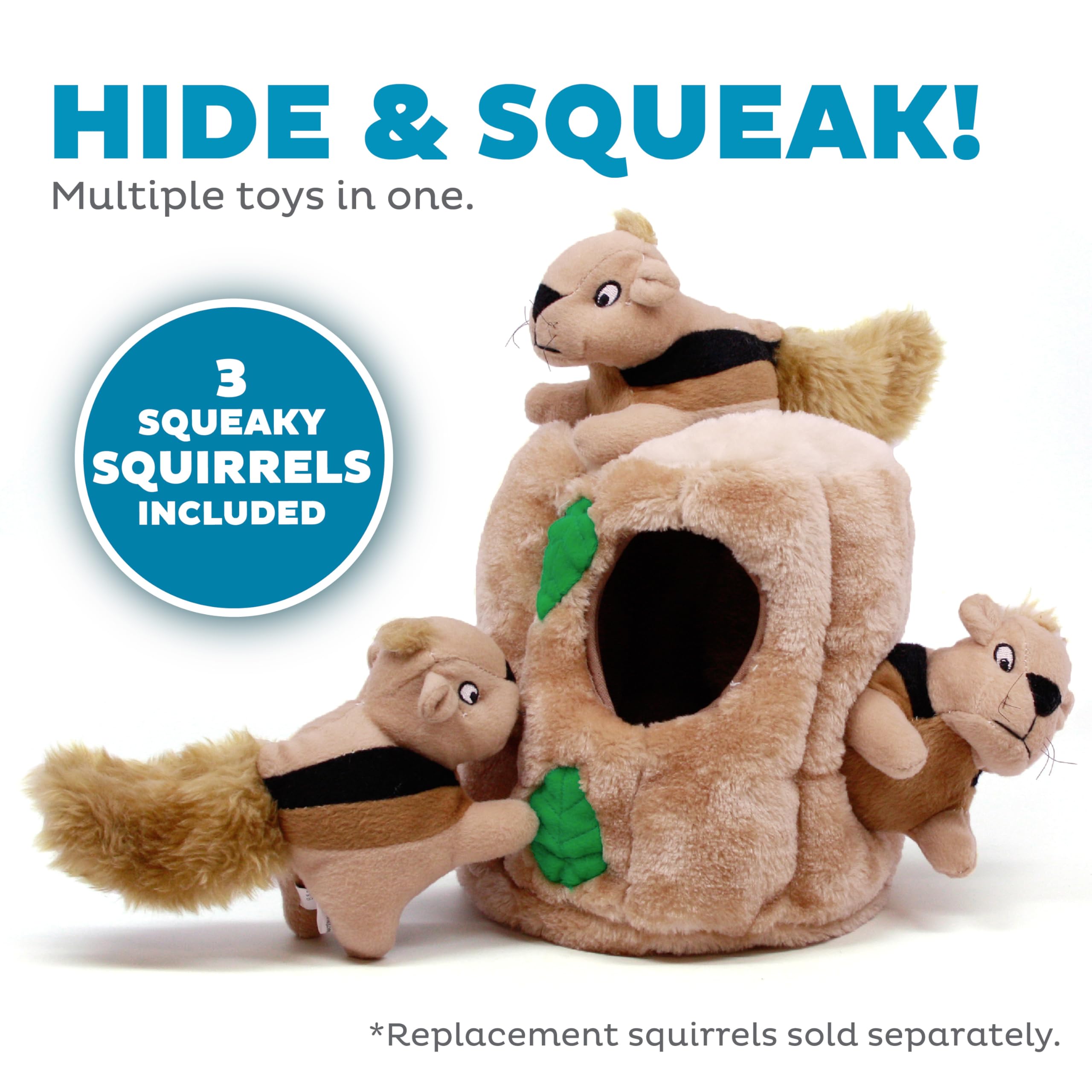Outward Hound Hide-A-Squirrel jeu interactif pour chien.