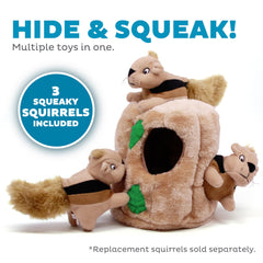 Outward Hound Hide-A-Squirrel jeu interactif pour chien.