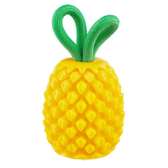 Outward Hound Dental Pineapple, vue avant du jouet, idéal pour stimuler le mordant et nettoyer les dents.