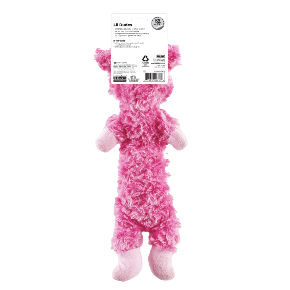 Outward Hound Lil' Dudes Cochon – jouet polyvalent pour chiens de toutes tailles