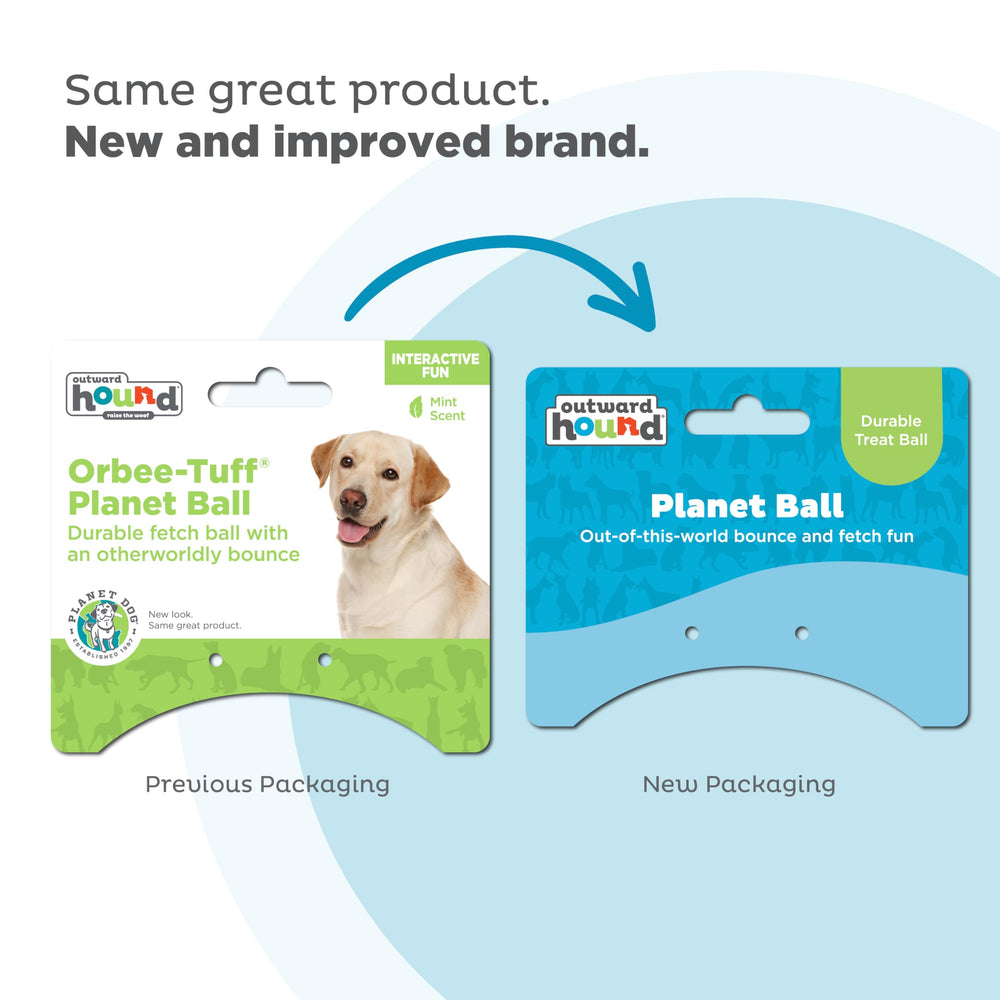 Outward Hound Planet Ball : rebond variable pour des sessions interactives.