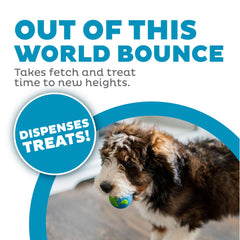 Outward Hound Planet Ball durable et sans BPA, longue durée de jeu.