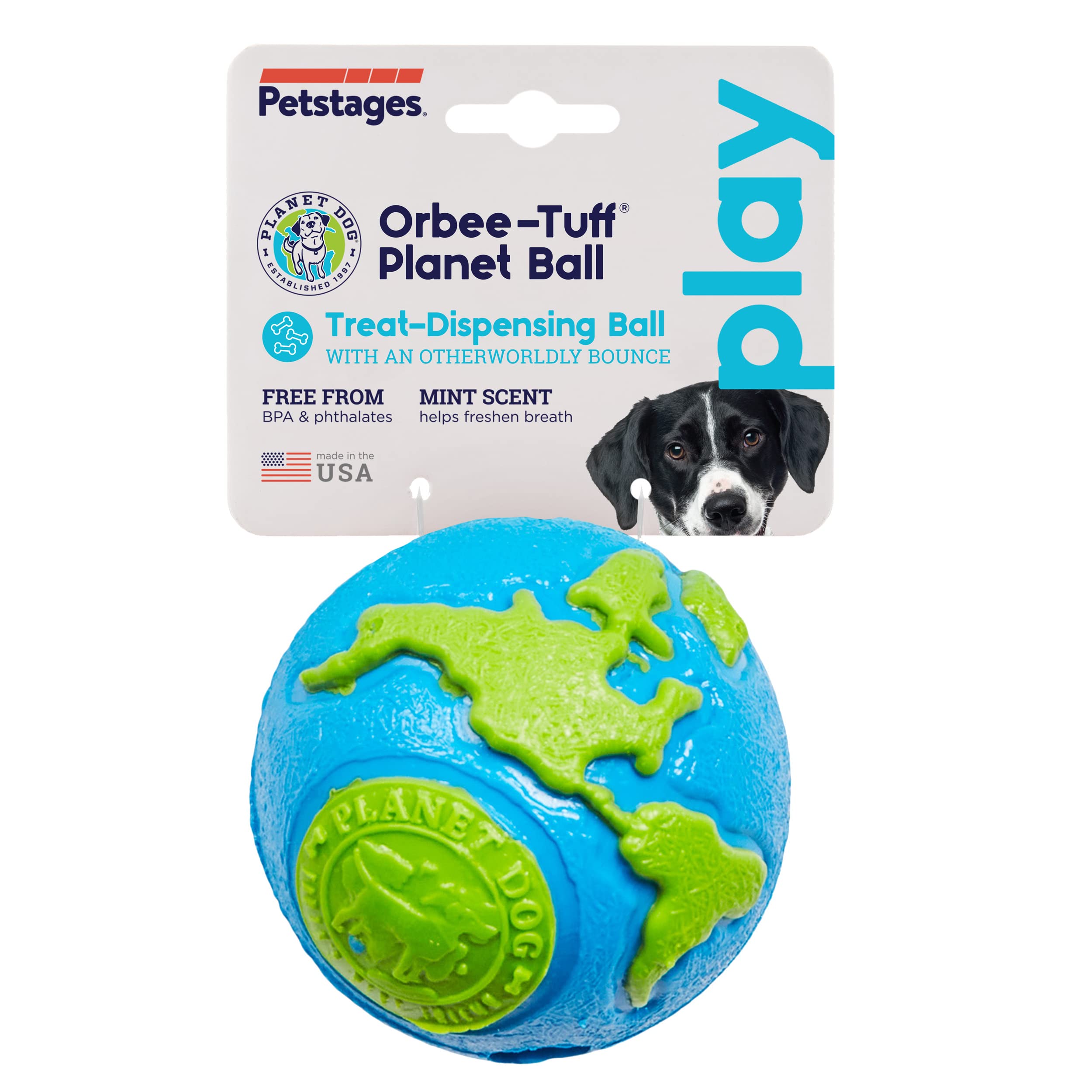 Outward Hound Planet Ball : stimulation mentale et récompense pendant les sessions.