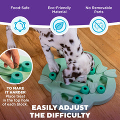 Outward Hound Puppy Hide N' Slide, niveau de difficulté ajustable pour chiots et chiens.