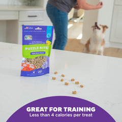 Saveur pomme bacon des friandises Outward Hound Puzzle Bitez.