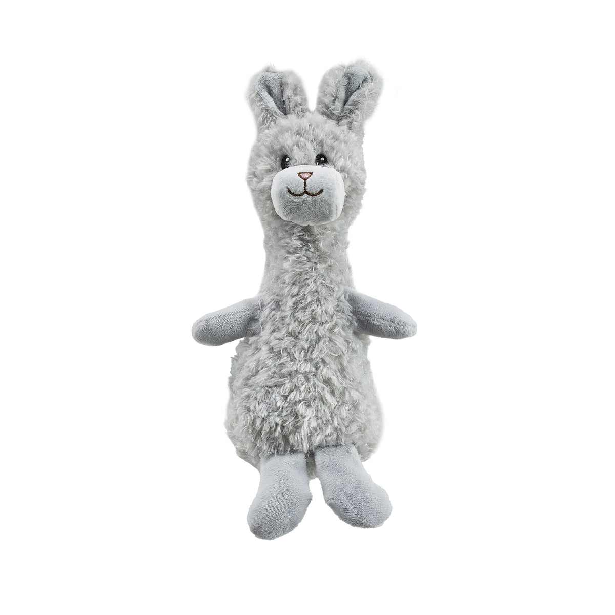 Jouet Scruffles lapin Outward Hound, peluche douce avec sifflement pour le jeu.