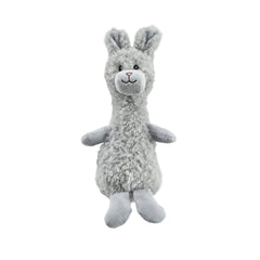 Jouet Scruffles lapin Outward Hound, peluche douce avec sifflement pour le jeu.