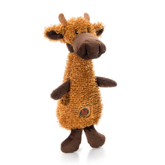 Outward Hound Scruffles Orignal peluche sifflante, idéal pour jeux et câlins.